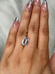 4.04ct E VVS2 Emerald Lab Grown Diamond