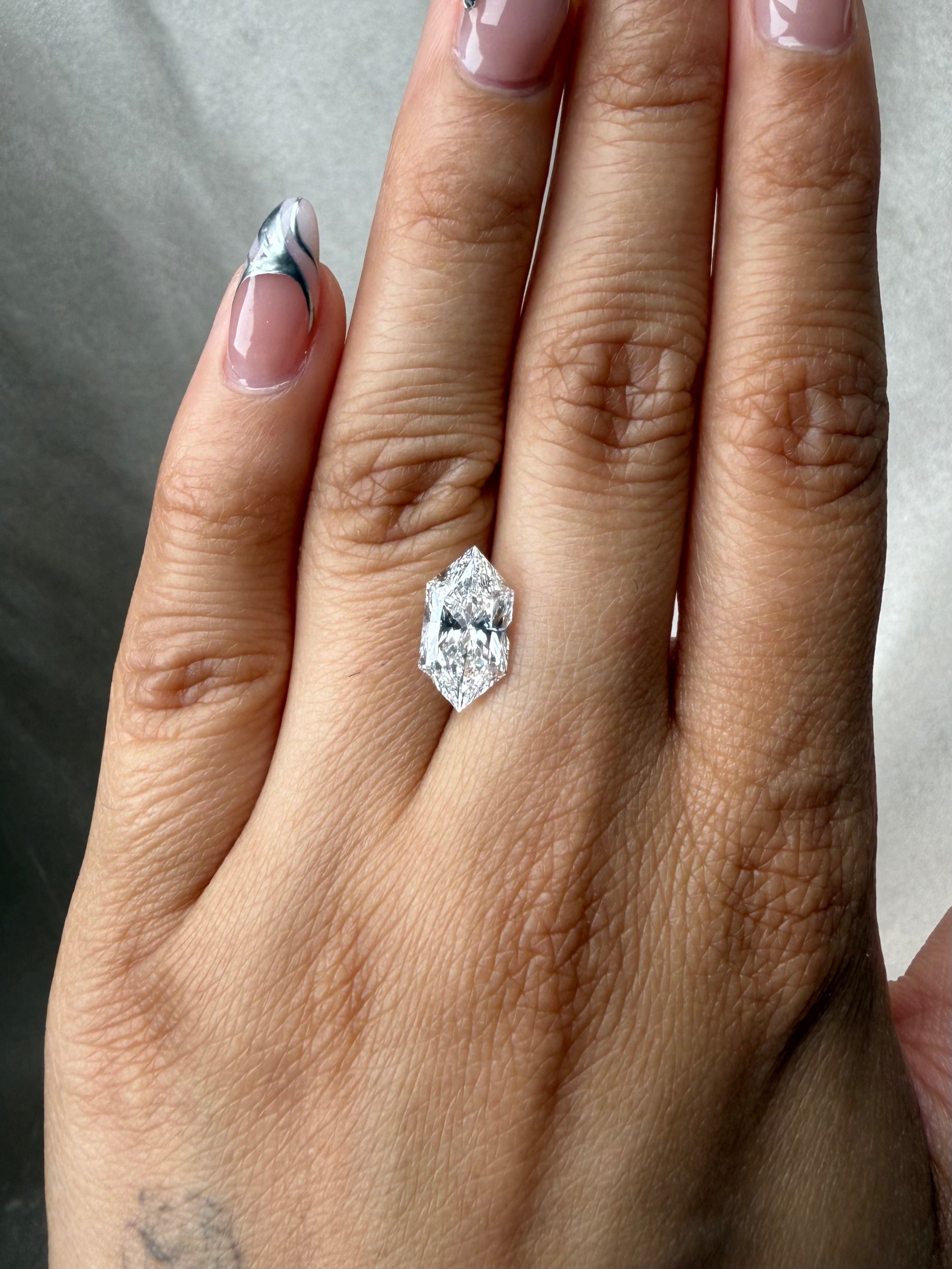 2.55ct E VVS2 Dutch Marquise Lab Grown Diamond