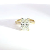 4.02ct E-VVS2 Radiant Lab Diamond Reign