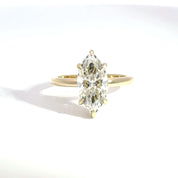 2.55ct E-VVS2 Marquise Lab Diamond Verity