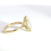 2.52ct E-VVS2 Marquise Lab Diamond Verity
