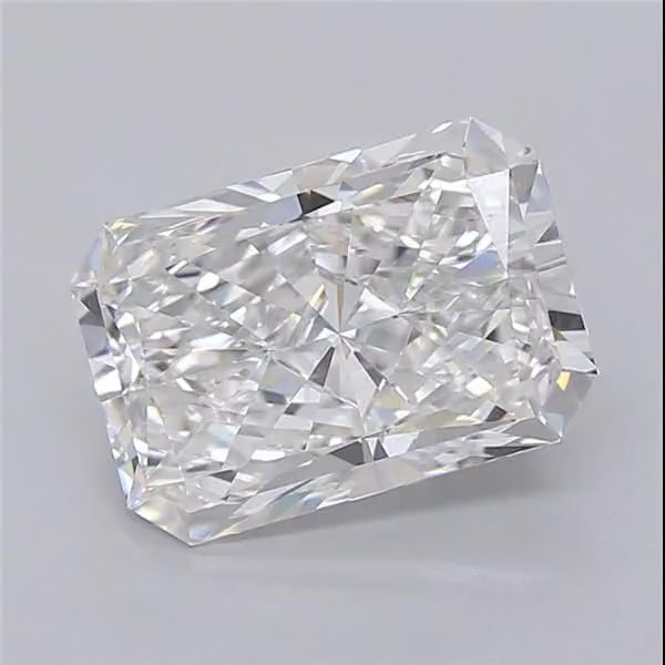 3.55ct E VVS2 Radiant Lab Grown Diamond