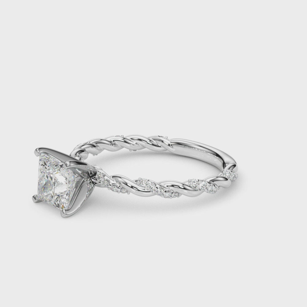 Amelia Princess Engagement Ring