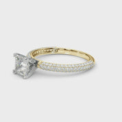 Mina Princess Engagement Ring