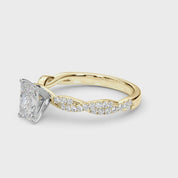 Lilian Radiant Engagement Ring
