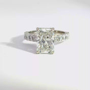 4.00ct F-VVS2 Radiant Lab Diamond Eterna