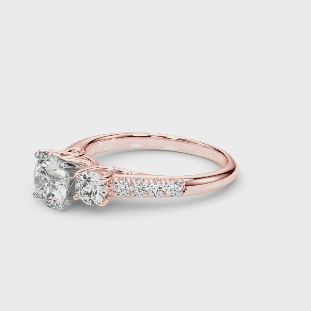Tori Round Engagement Ring