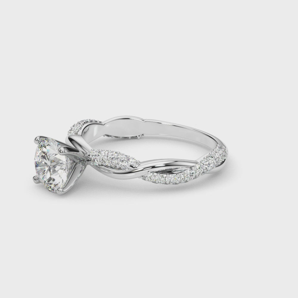 Isabelle Round Engagement Ring