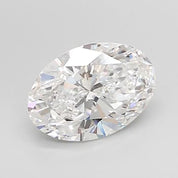 2.54ct E VVS2 Oval Lab Grown Diamond