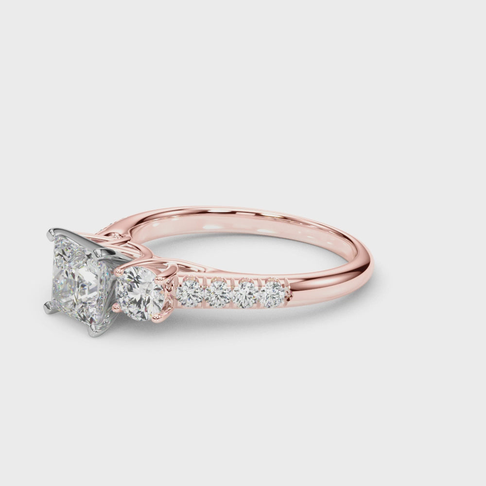 Tori Princess Engagement Ring