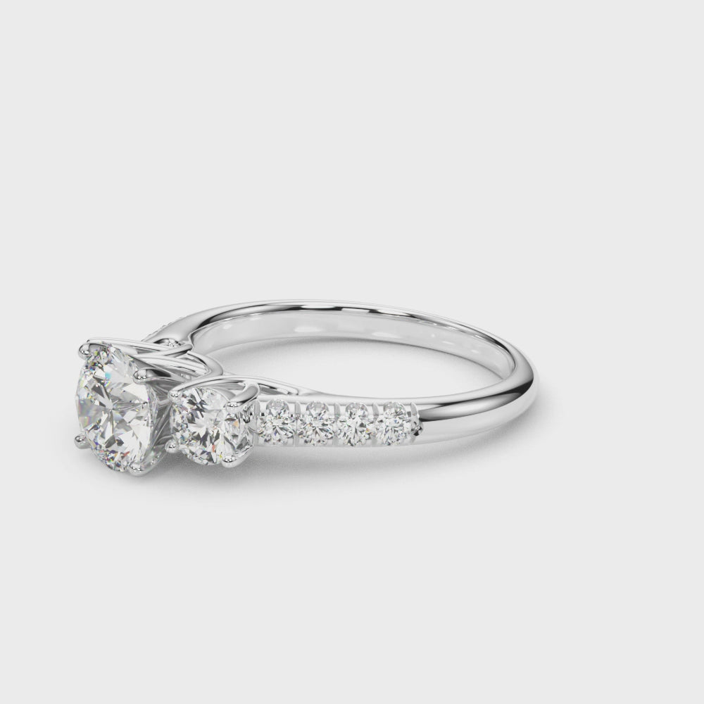 Tori Round Engagement Ring