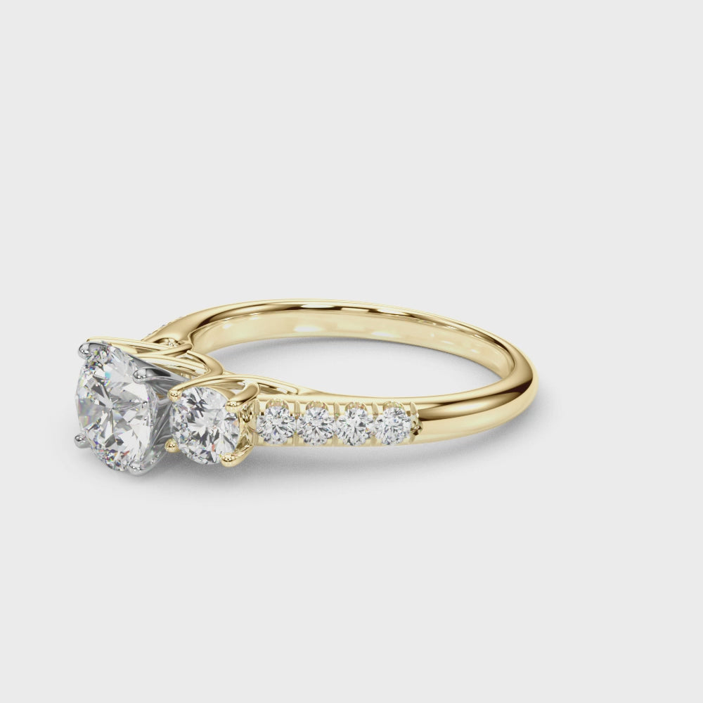 Tori Round Engagement Ring