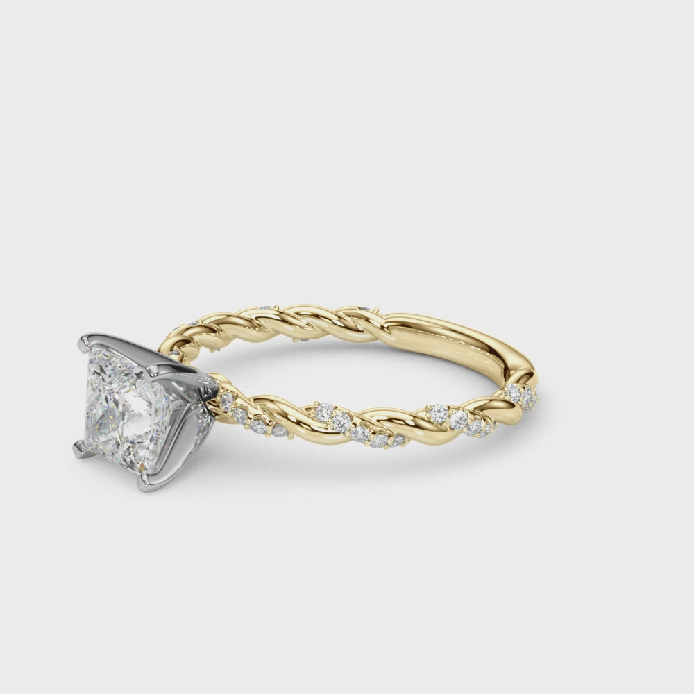 Amelia Princess Engagement Ring