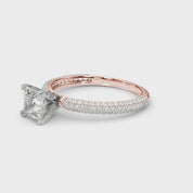 Mina Princess Engagement Ring