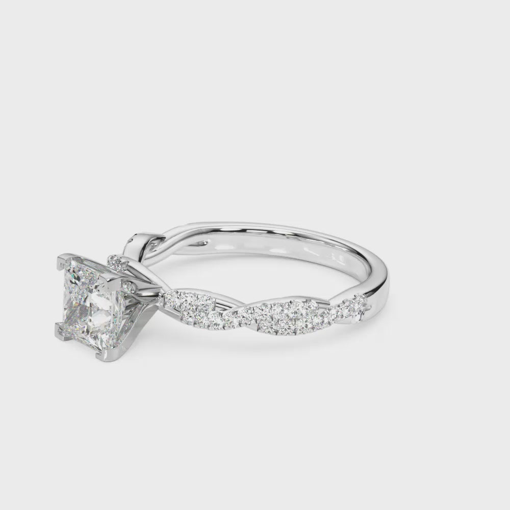 Lilian Princess Engagement Ring