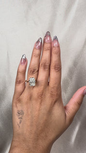 3.55ct E VVS2 Radiant Lab Grown Diamond